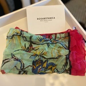 Balenciaga Rosabotanica scarf
